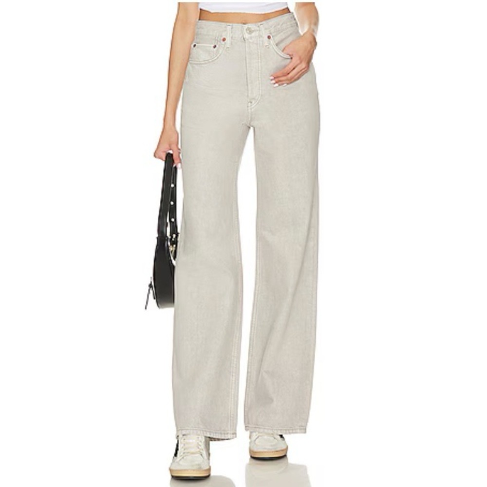 NWT Re/Done 70’s Ultra High Rise in Greyish | 24